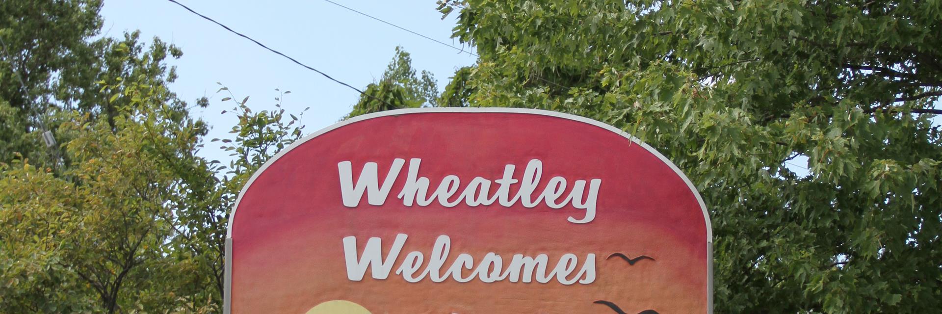 Wheatley town sign