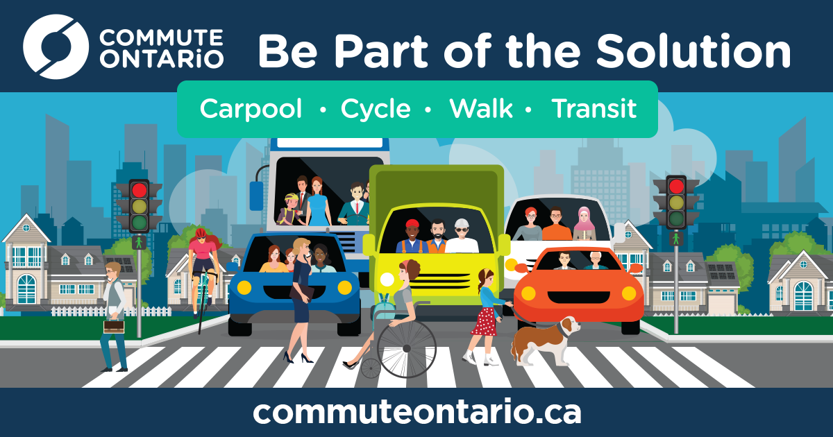 Carpool month runs from February 1st to February 29th, 2020