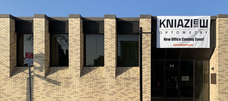 The new Kniaziew Optometry office will be located in the former JFK accounting building at 36 Fourth Street in Chatham, Ontario