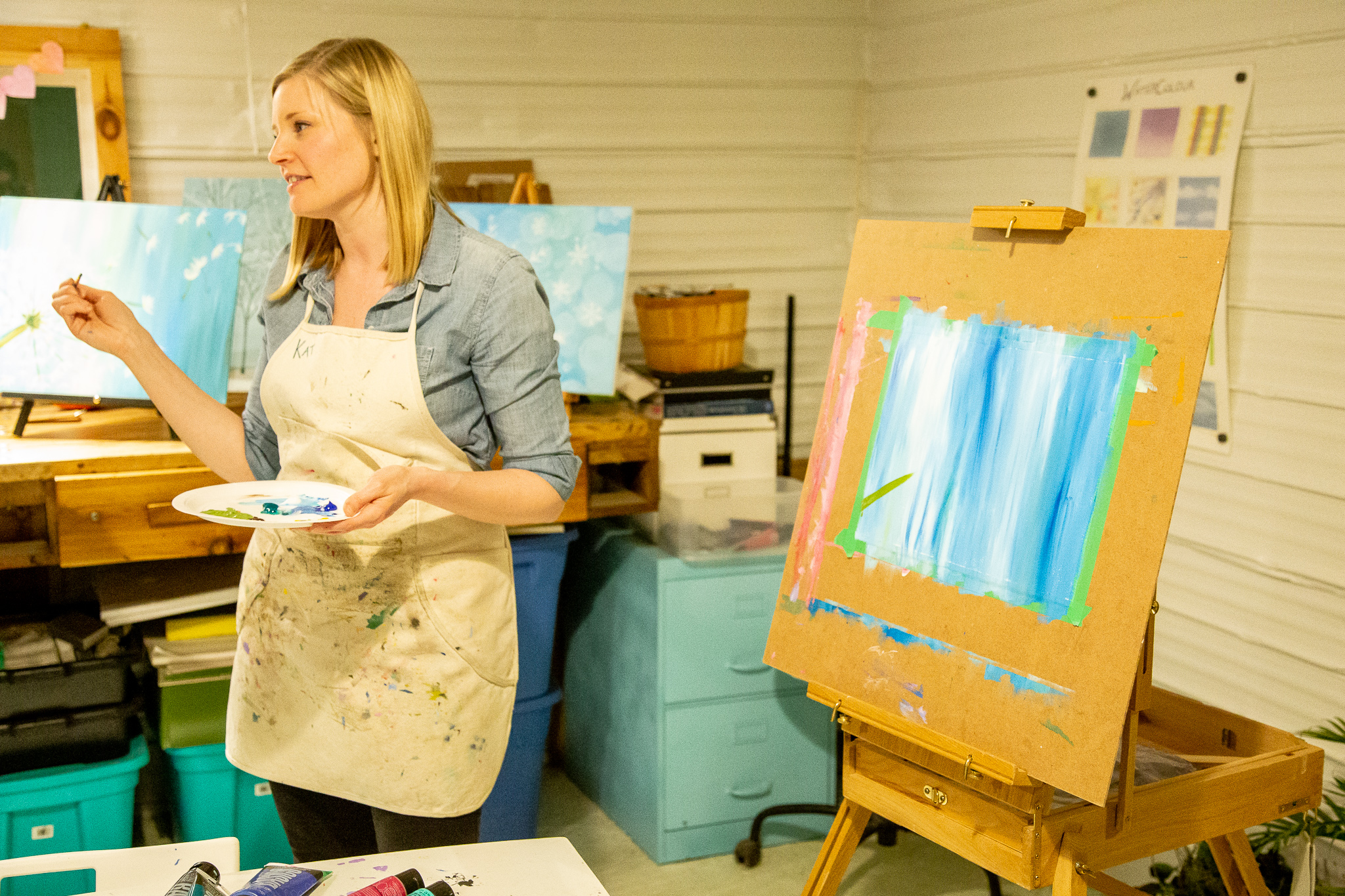 Katherine Stinson, Owner of Create Escape: Art Studio & Gift Boutique
