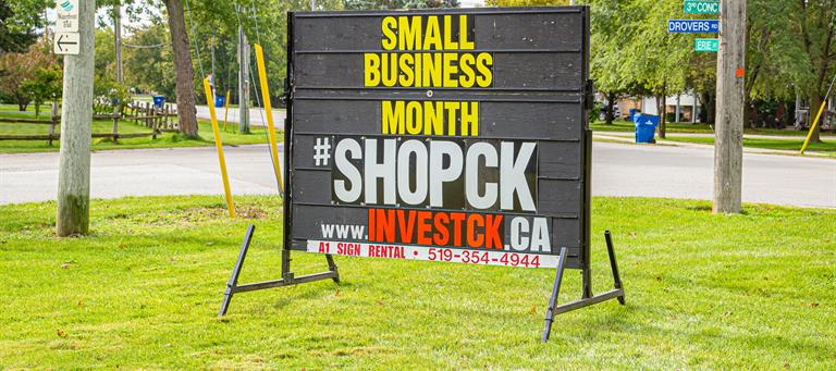 October is Small Business Month and the perfect time to #ShopCK