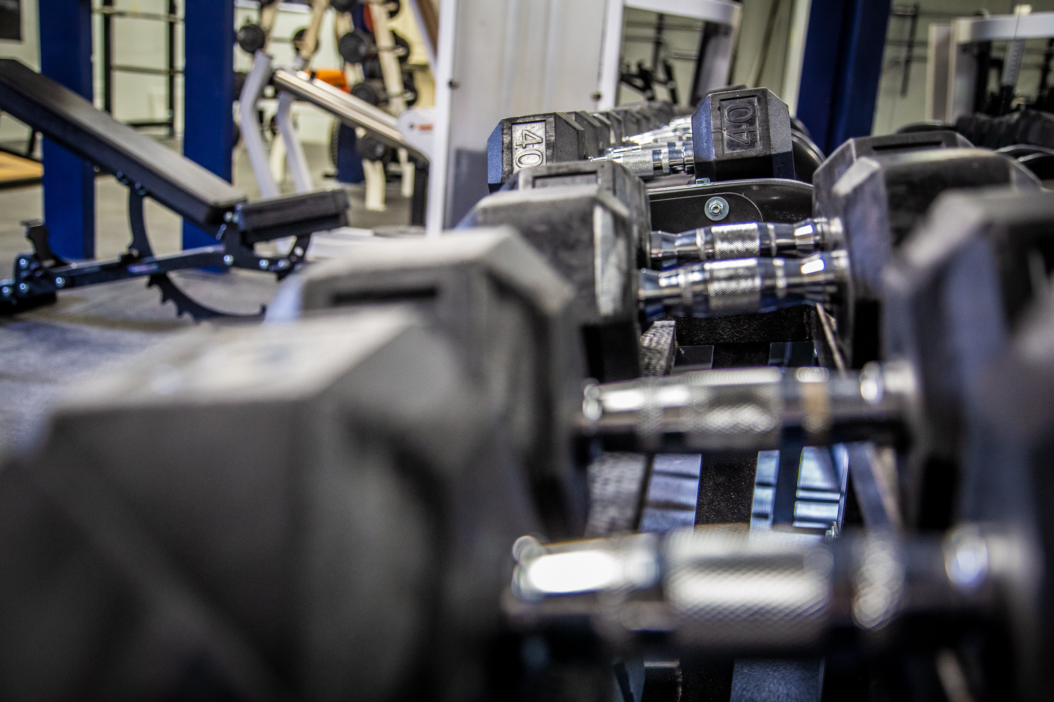 Some equipment at South Kent Barbell