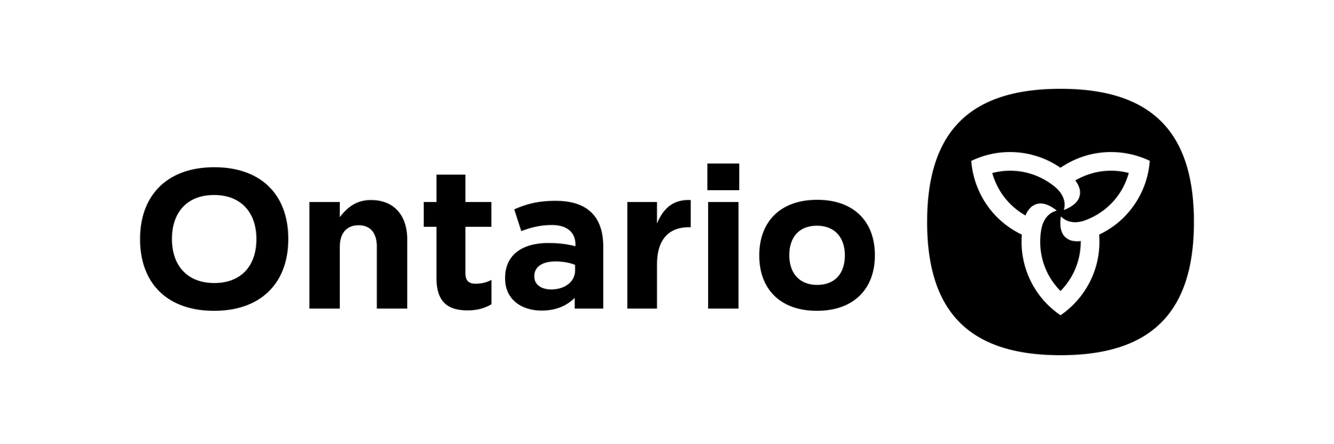 ontario logo with trillium