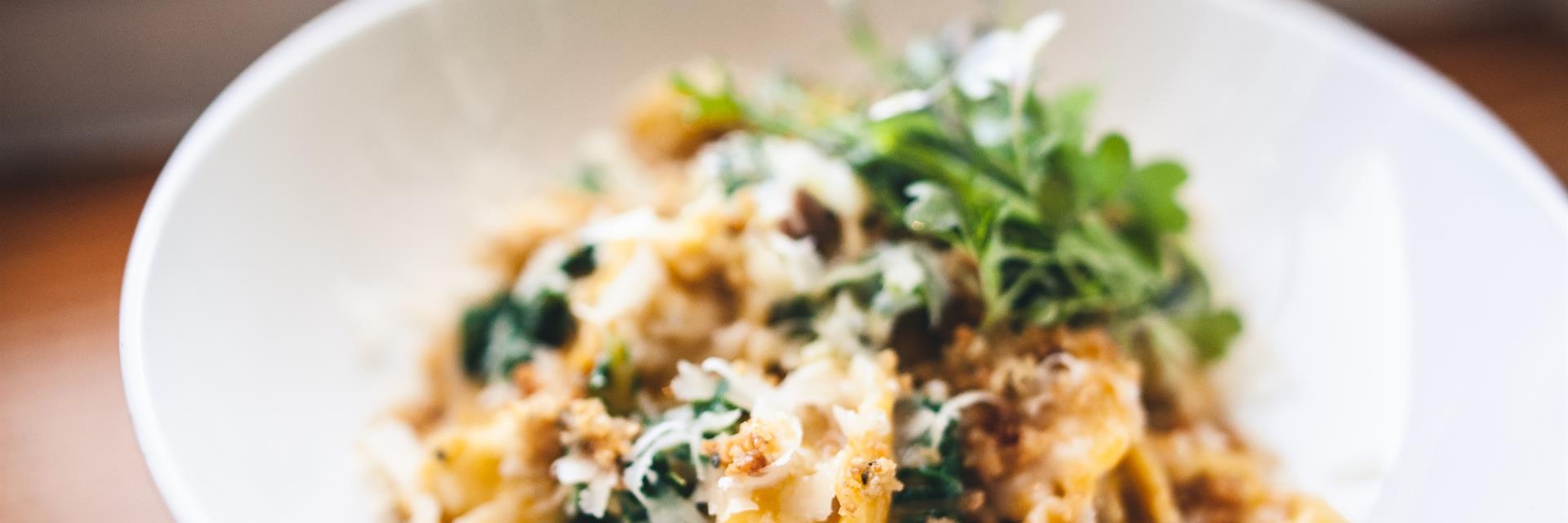 pasta in a bowl