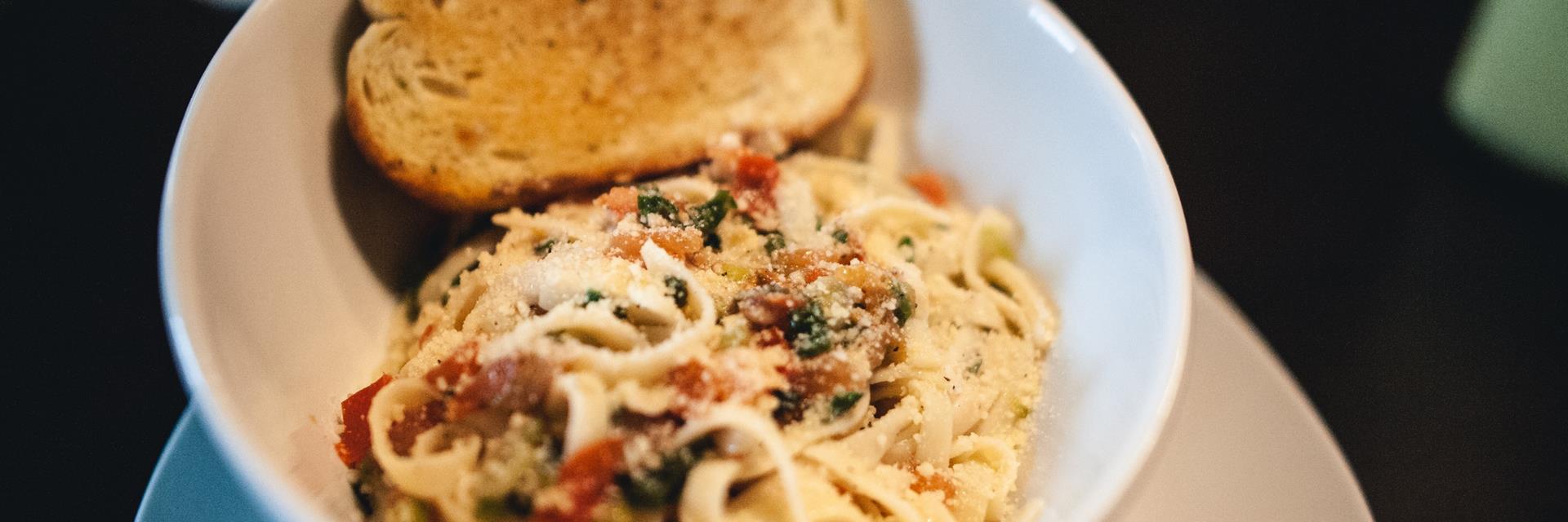 pasta in a bowl